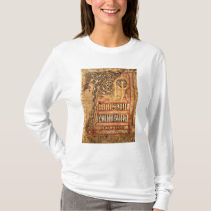 Initial page from the Lichfield Gospels, c.720 T-Shirt