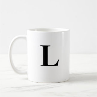 Initial & Personalised Name Coffee Mug