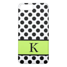Initial Poka Dot Iphone 7 Plus Case