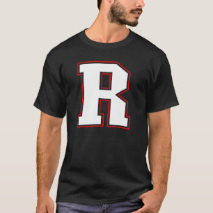 Initial R Monogram R Letter R Capital Alphabet T-Shirt