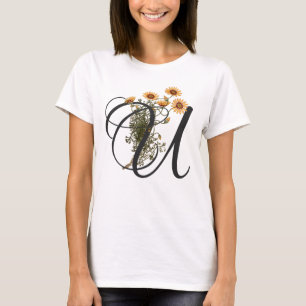 Initial U, Vintage Ursinia T-Shirt