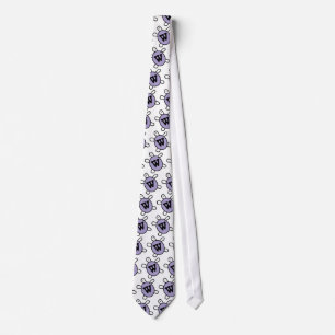 Initial W Turtle Tie