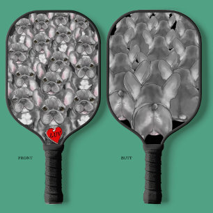 Initialed French Bull+Butts Pickleball Paddle