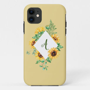 Initialised Sunflowers iPhone 11 Case