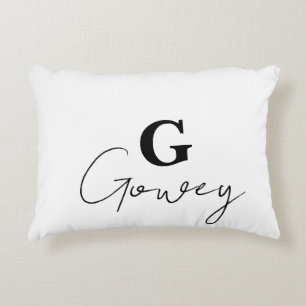 Initials Personalise Comfort Decorative Cushion