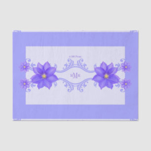 Initials Tissue Paper