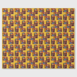 INITIATING NEIGHBORHOOD SCAN WRAPPING PAPER