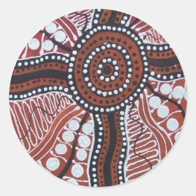 Initiation Classic Round Sticker (Front)