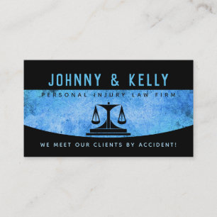 Injury Lawyer Slogans Business Cards