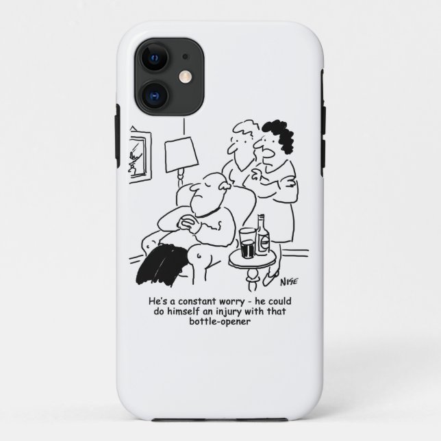 Injury with a bottle-opener Case-Mate iPhone case (Back)
