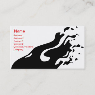 Ink Abstract -Business Business Card