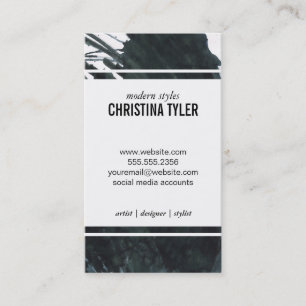 Ink Black Business Card