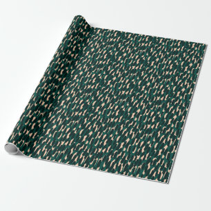 Ink blobs, hand-drawn, bright seamless. wrapping paper