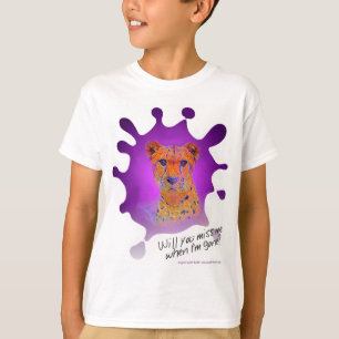 Ink blot Cheetah Z T-Shirt