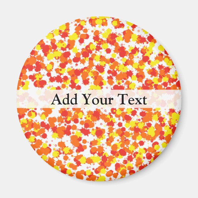 Ink Blotted Background by Shirley Taylor Magnet (Front)