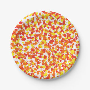 Ink Blotted Background by Shirley Taylor Paper Plate