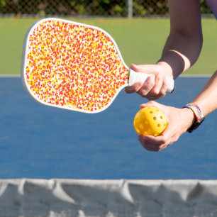 Ink Blotted Background by Shirley Taylor Pickleball Paddle