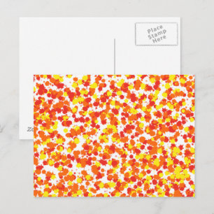 Ink Blotted Background by Shirley Taylor Postcard
