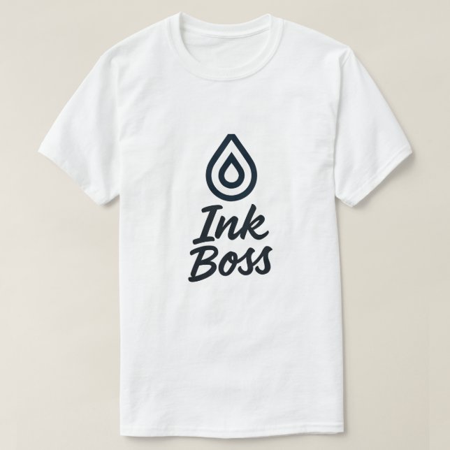 Ink Boss T shirt  (Design Front)