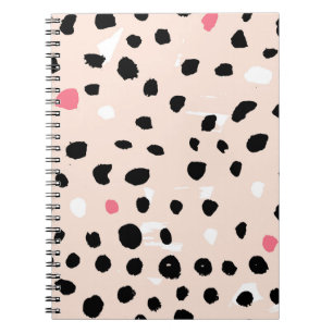 Ink Brush Strokes: Artistic Texture Notebook