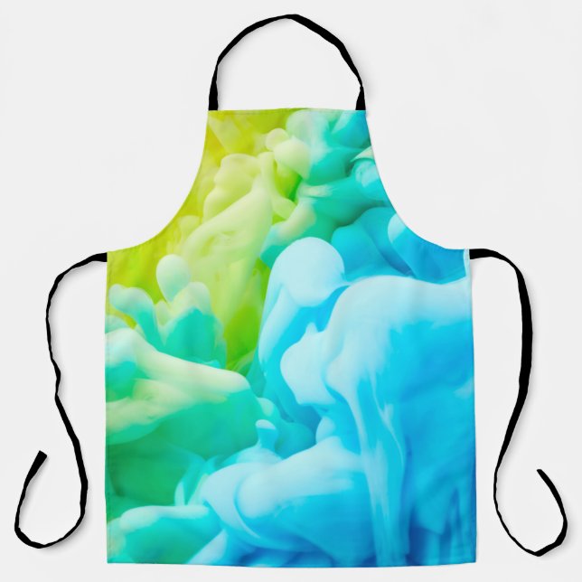 Ink drop in water backgroundabstract,background,dr apron (Front)