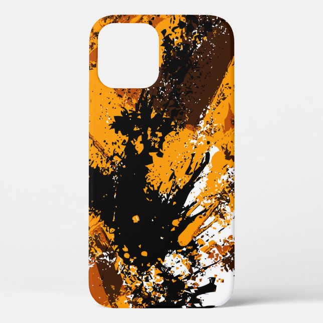 Ink Explosion: Colourful Abstract Splashes Case-Mate iPhone Case (Back)