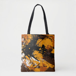 Ink Explosion: Colourful Abstract Splashes Tote Bag