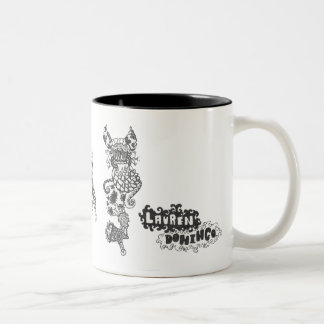 Ink Friends Two-Tone Coffee Mug