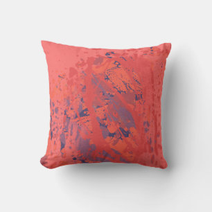 Ink hand made painting. Abstract wall art. Creativ Cushion