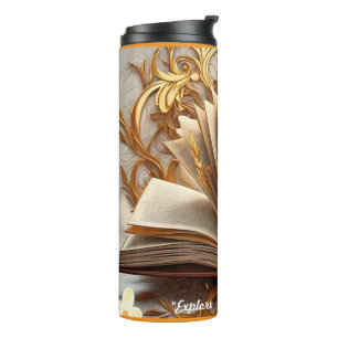 "Ink & Inspiration" Thermal Tumbler