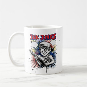 INK JUNKIE COFFEE MUG