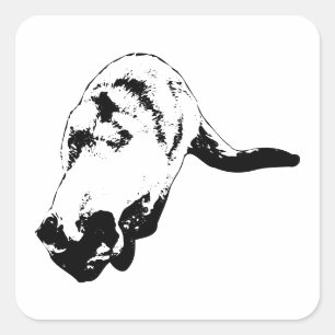 Ink Leap, Lucky Mark Square Sticker