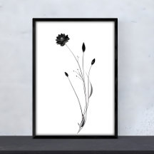 Ink Nelumbo Art - Captivating Floral Designs