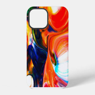 Ink Paint Explode: Colourful Abstract iPhone 12 Case
