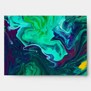 Ink pattern envelope