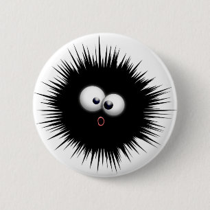 Ink Splat Cartoon 6 Cm Round Badge