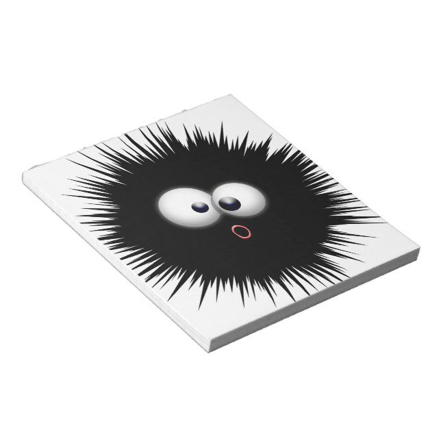 Ink Splat Cartoon Notepad (Angled)