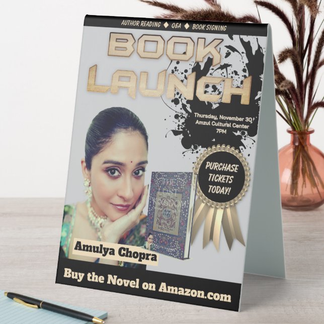 Ink Splatter Professional Book Launch (In SItu (Table))