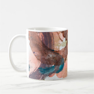 Ink stains on white paperabstract, acrylic, art, a coffee mug