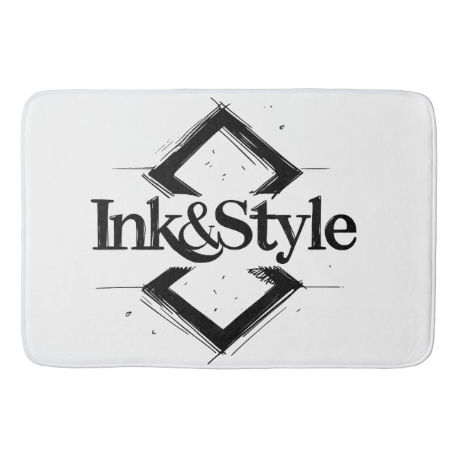 Ink&Style Bath Mat (Front)
