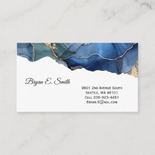 Ink Swirl Business Card