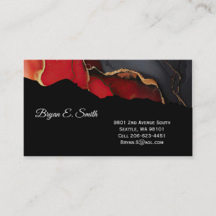 Ink Swirl Business Card