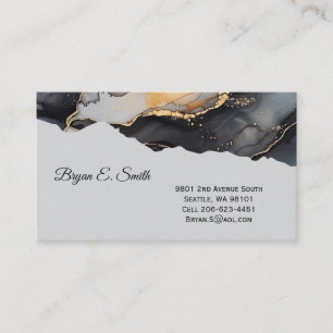 Ink Swirl Business Card