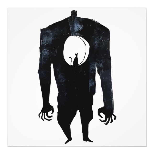 Ink Talking Fantasy V06 A Cat from hell Photo Print (Front)