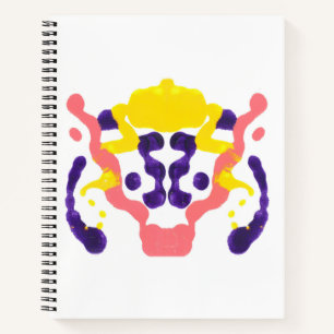 Inkblot Art Notebook