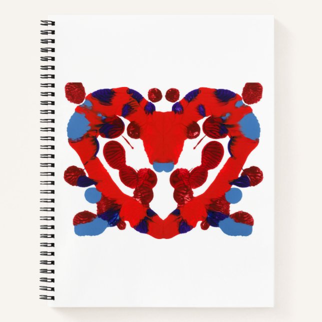 Inkblot Art Notebook (Front)