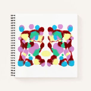 Inkblot Art Notebook