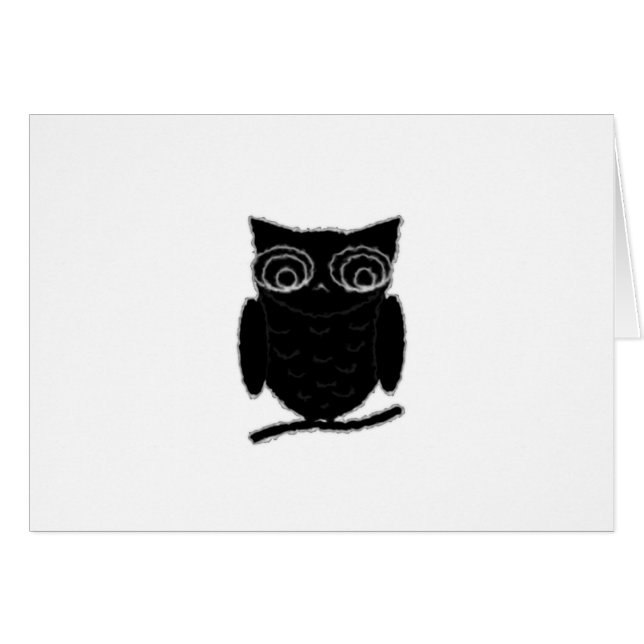 Inkblot Owl (Front Horizontal)
