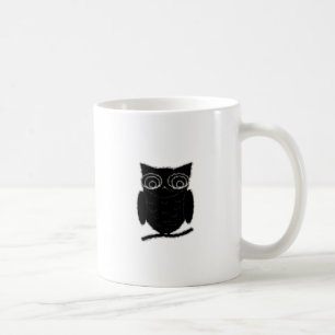 Inkblot Owl Coffee Mug