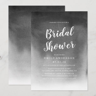 Inked Bridal Shower Invitation